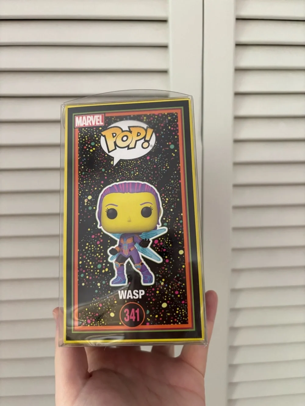 Funko Pop! Wasp #341 (Exclusive Target) Black Light - Picture 3 of 8